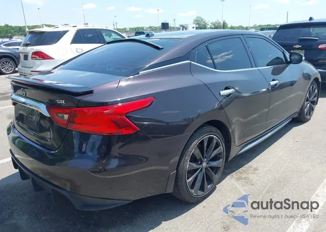 2016 Nissan Maxima 3.5 Sr из США, поврежденный, VIN 1N4AA6AP5GC393122